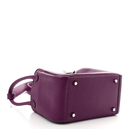 Taurillon Clemence Mini Lindy 20 Anemone