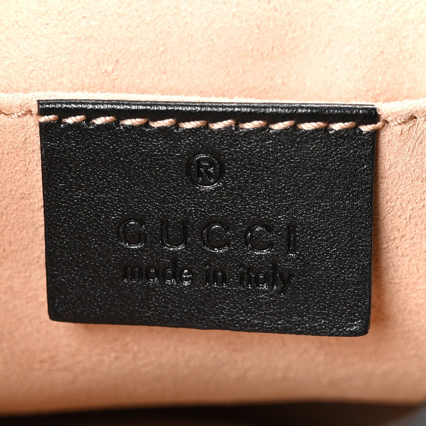 Calfskin Matelasse GG Marmont Flap Backpack Black