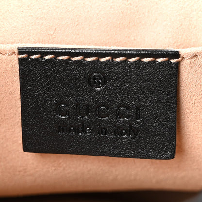 Calfskin Matelasse GG Marmont Flap Backpack Black