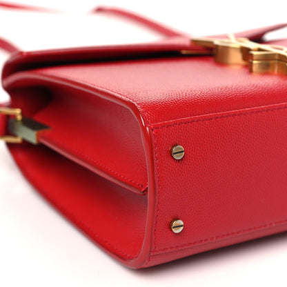 Grain de Poudre Mini Classic Monogram Cassandra Top Handle Red