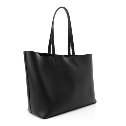 Calfskin Large Shopping Tote Black