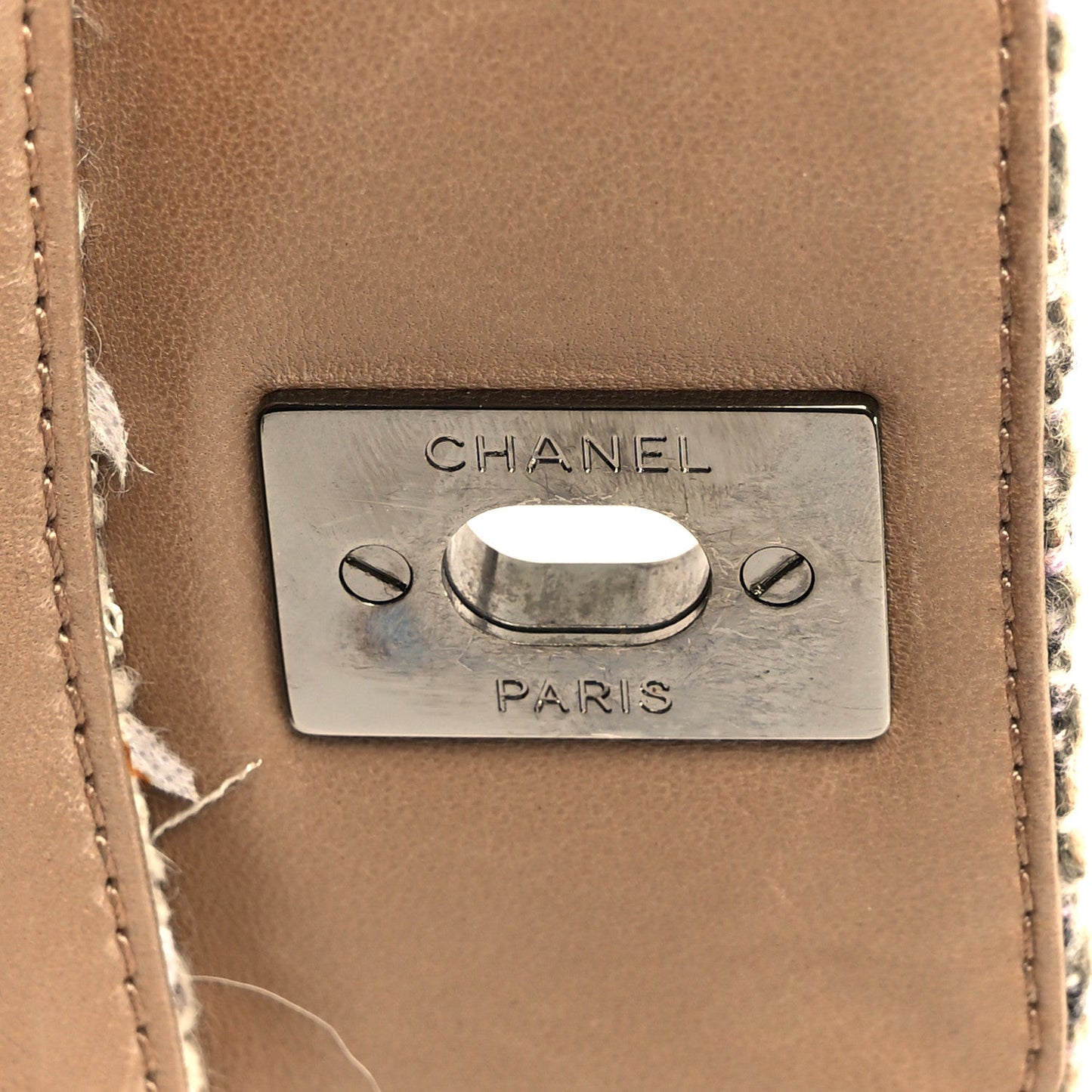 Tweed Small Fantasy Flap Grey
