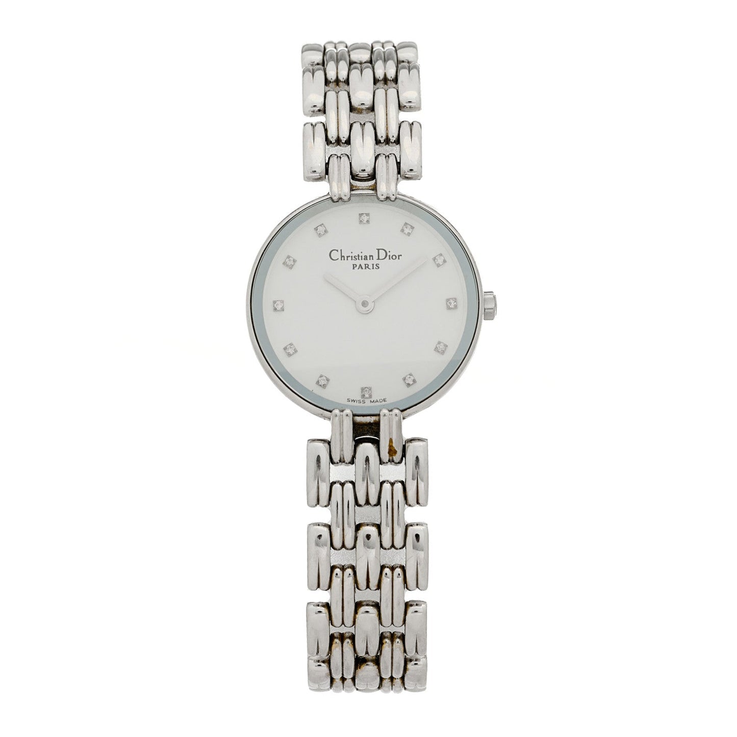 Stainless Steel Diamond 25mm Bagheera Quartz Watch
