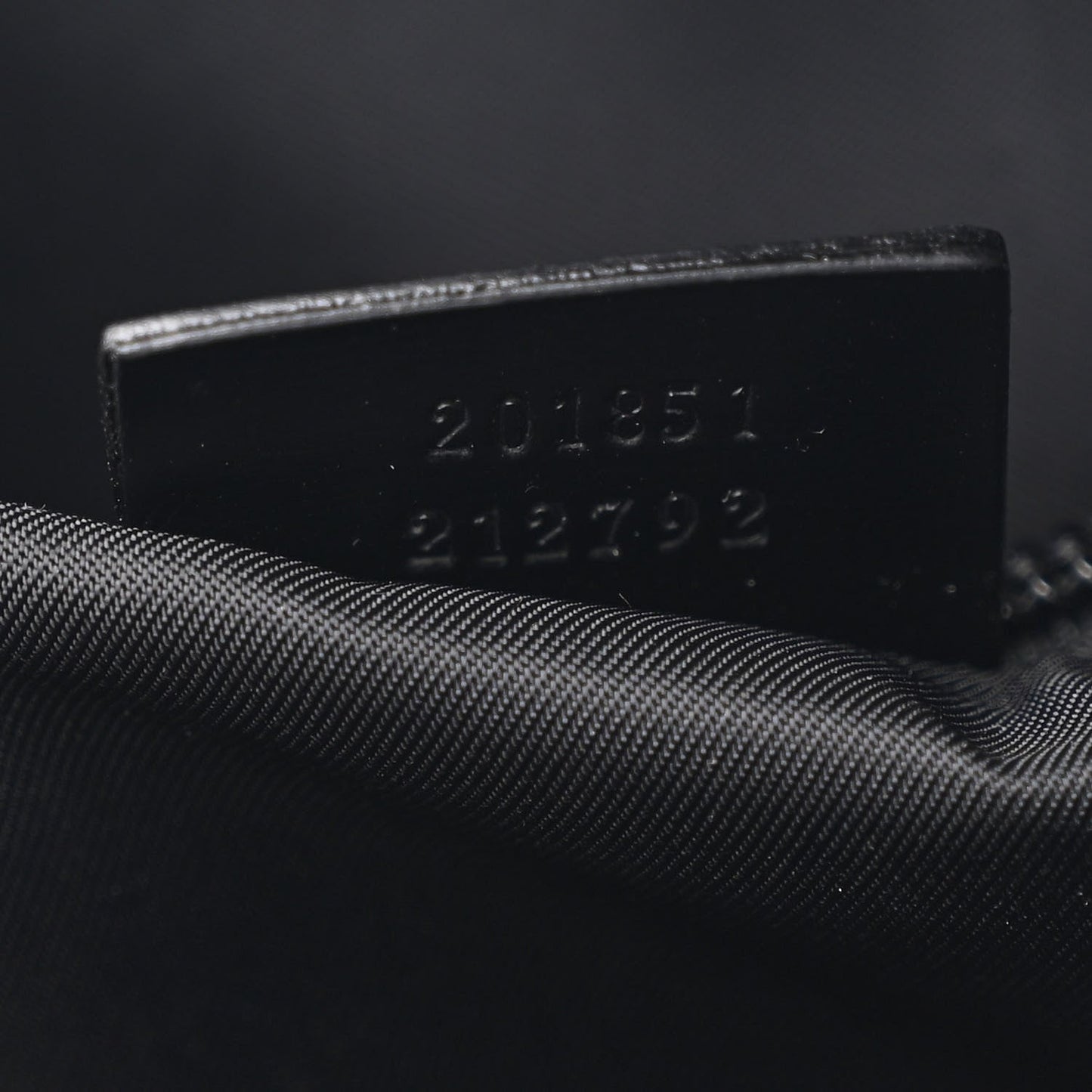 Coated Canvas Interlocking G Briefcase Black