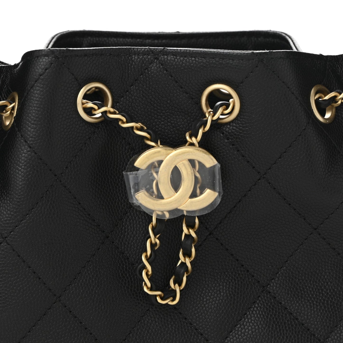 Caviar Quilted Mini Chanel 25 Handbag Black