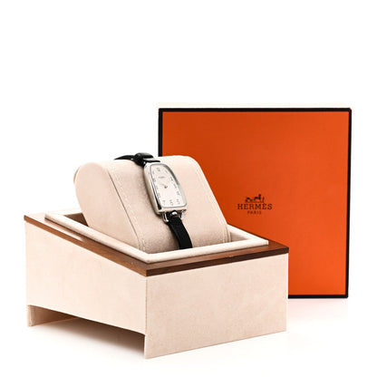 Stainless Steel Barenia 26mm Galop Quartz Watch Noir