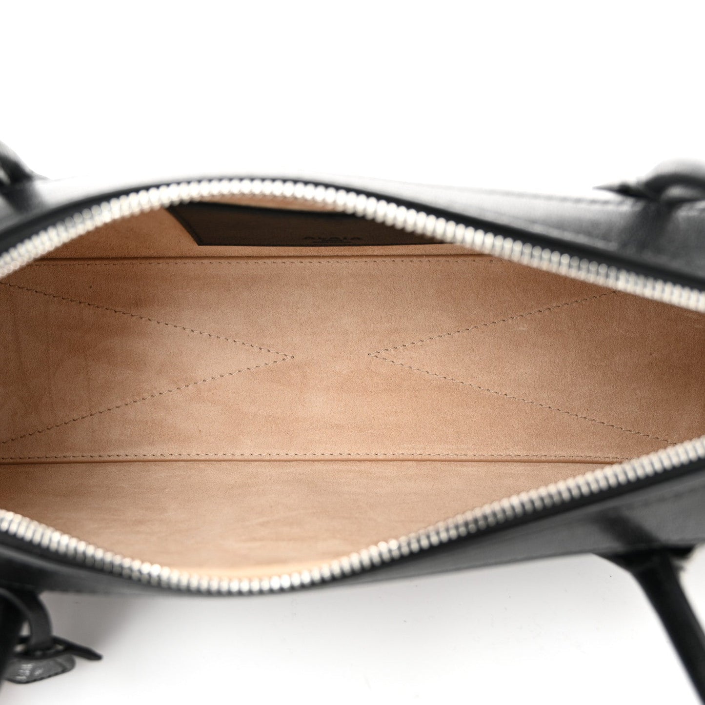 Goatskin Medium Le Teckel Bag Black