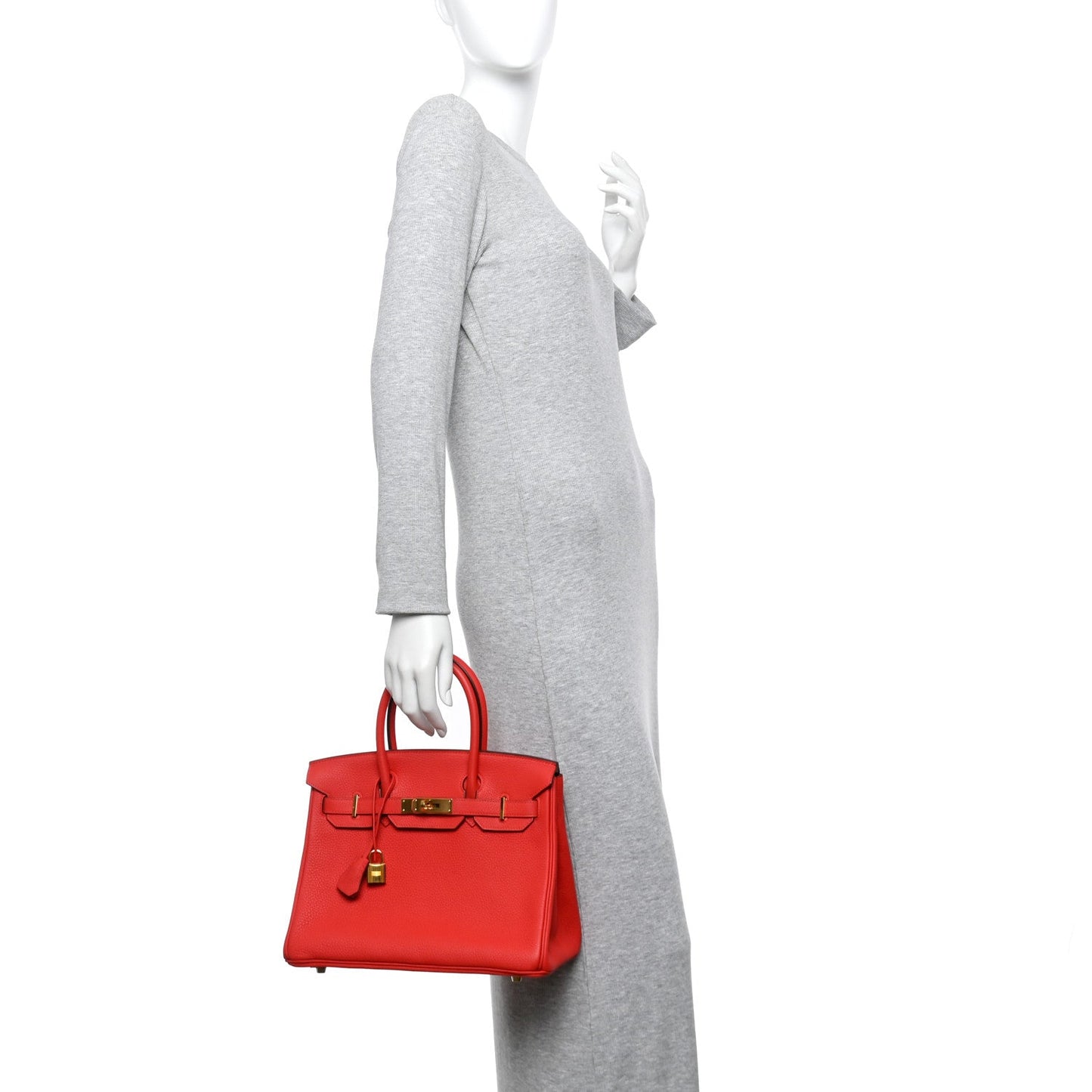 Togo Birkin 30 Rouge Tomate