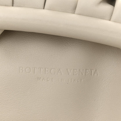 Smooth Butter Calf The Pouch Oversized Clutch Plaster