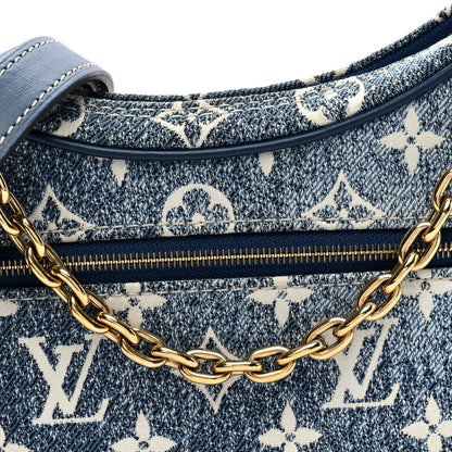 Monogram Jacquard Denim Loop Bleu