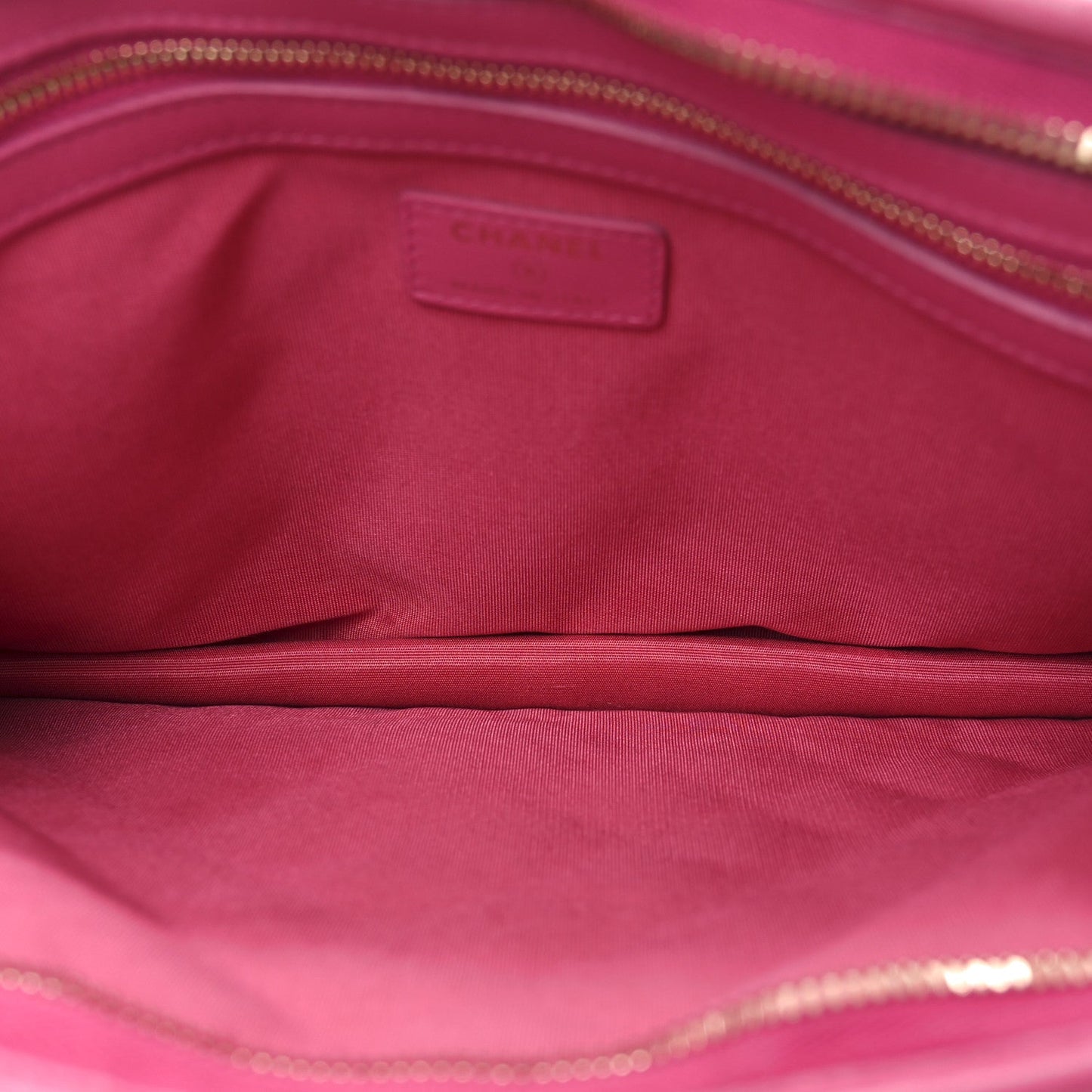 Tweed PVC Lambskin Wristlet Pouch Pink