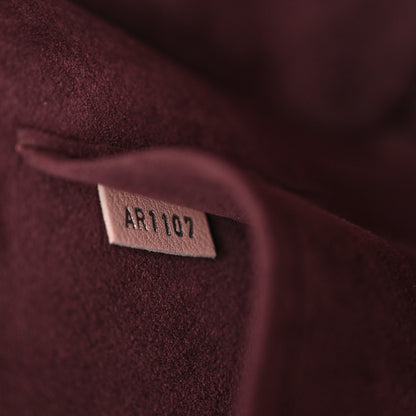 Calfskin Lockmeto Rose Poudre