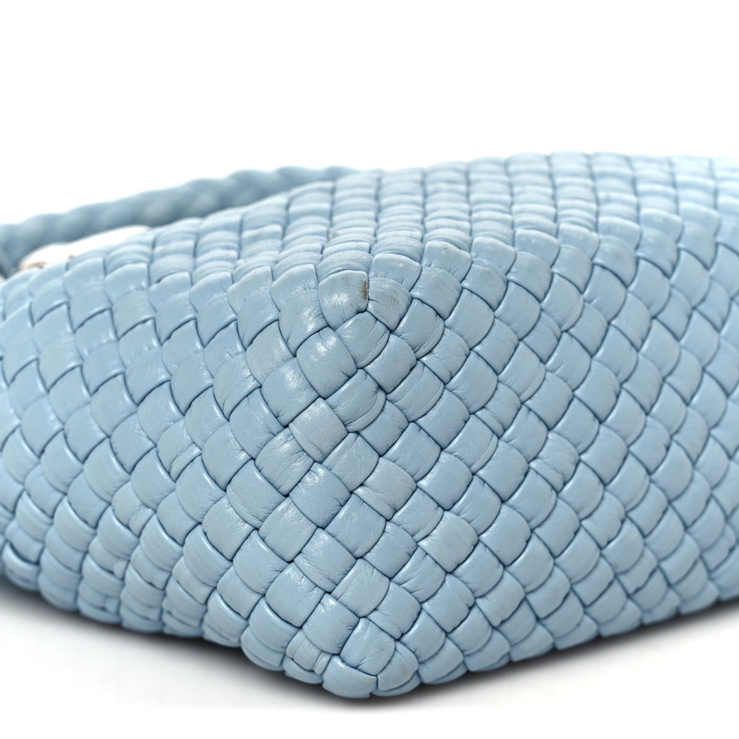 Calfskin Intreccio Small Tosca Ice