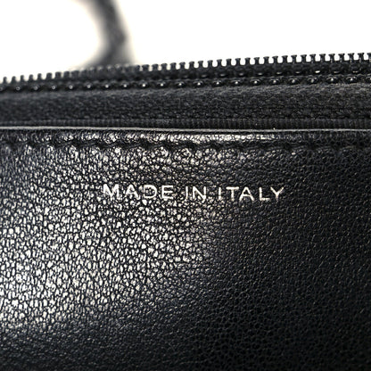 Sheepskin Chevron Reissue Wallet On Chain WOC So Black