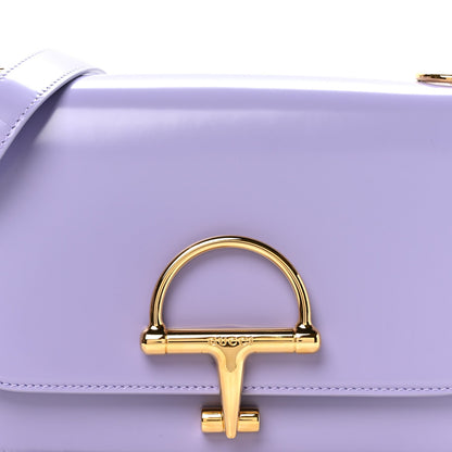 Patent Siena Small Shoulder Bag Lapis