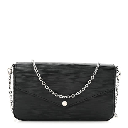 Epi Pochette Felicie Black