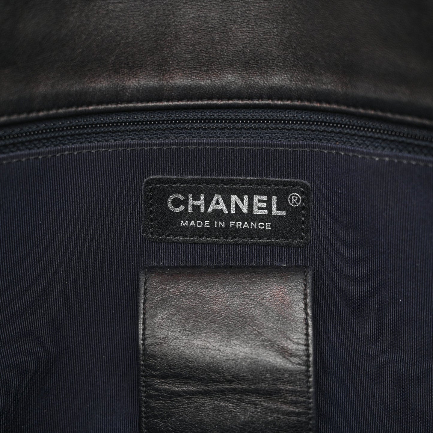 Tweed Small Messenger Flap Navy