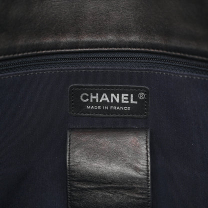 Tweed Small Messenger Flap Navy