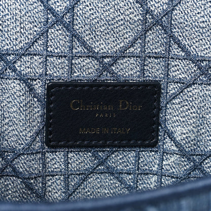 Denim Cannage Small Caro Bag Blue