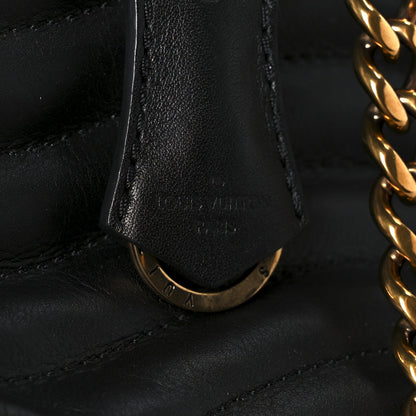 Calfskin New Wave Chain Tote Black