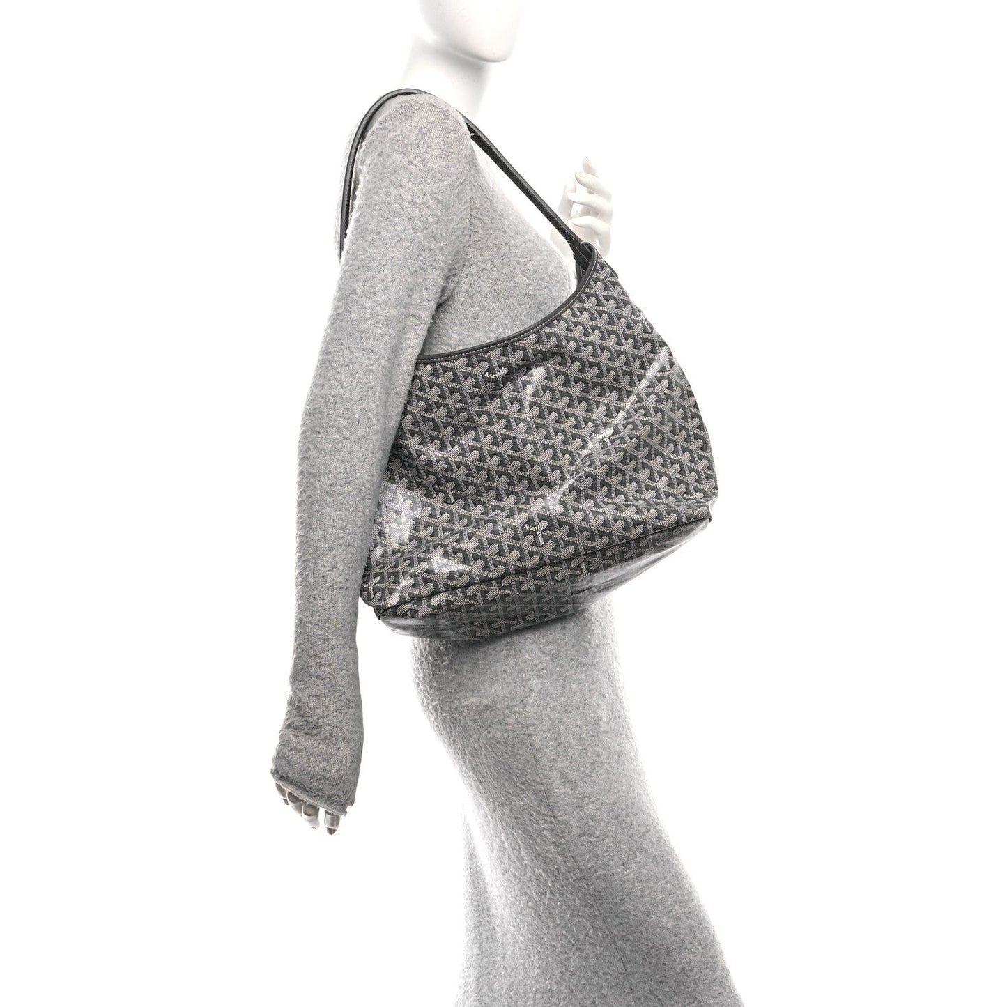 Goyardine Coeur Boheme Hobo Grey
