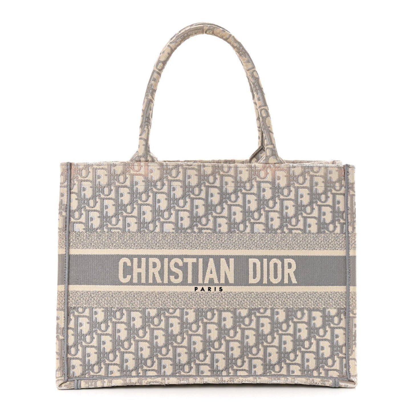 Oblique Medium Book Tote Grey
