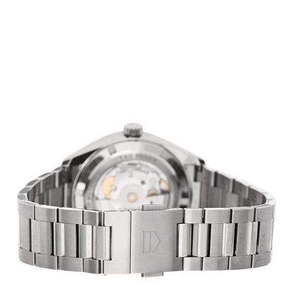Stainless Steel 39mm Carrera Caliber 5 Automatic Watch Black WBN2113