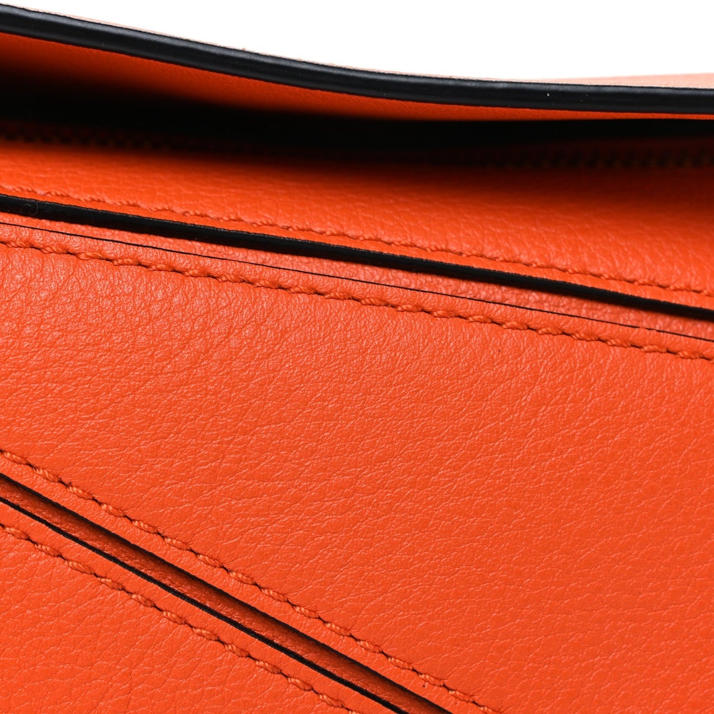 Calfskin Mini Puzzle Bag Orange