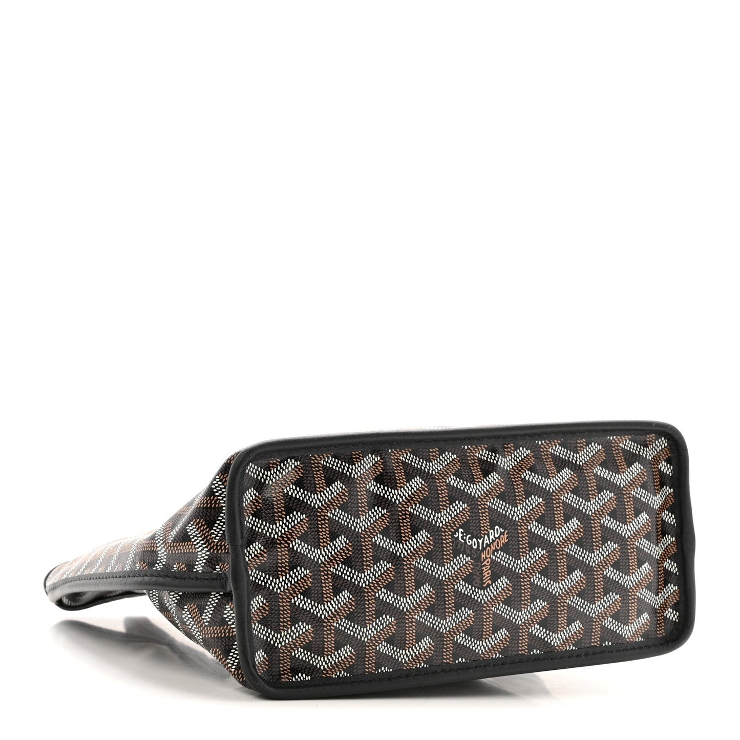 Goyardine Reversible Mini Anjou Black