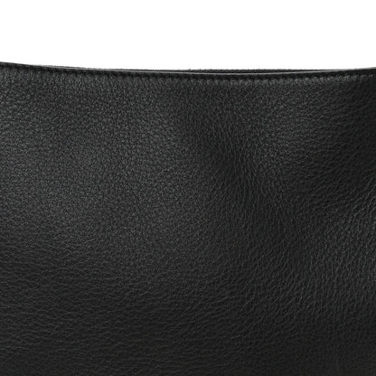 Calfskin Mini Hammock Hobo Black