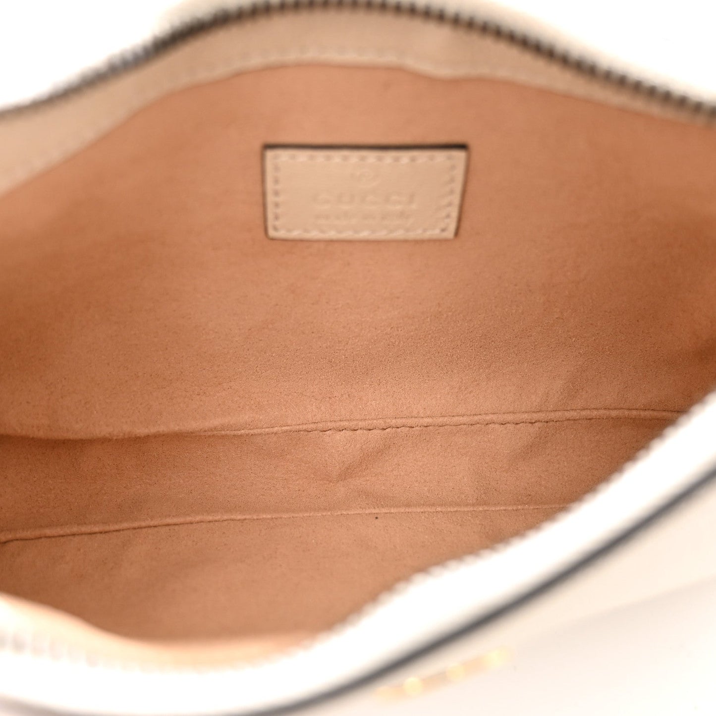 Goatskin Mini Aphrodite Shoulder Bag Mystic White