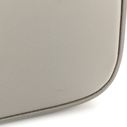 Shiny Calfskin Mini Triomphe Chalk