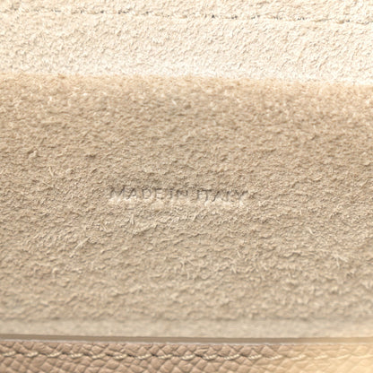 Grained Calfskin Micro Belt Bag Light Taupe