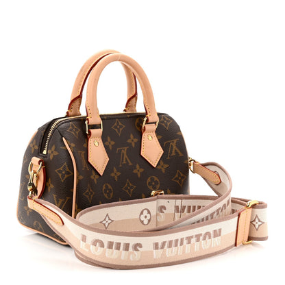 Monogram Speedy Bandouliere 20 Beige