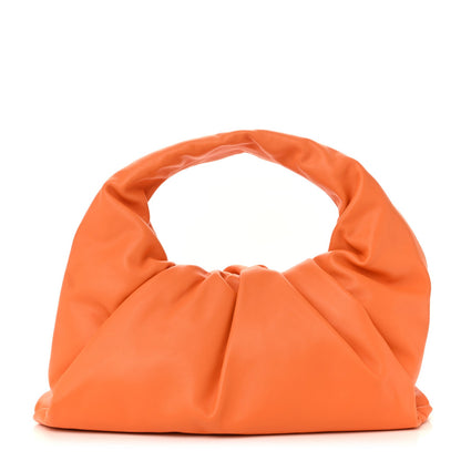 Smooth Butter Calfskin Small The Shoulder Pouch Light Orange
