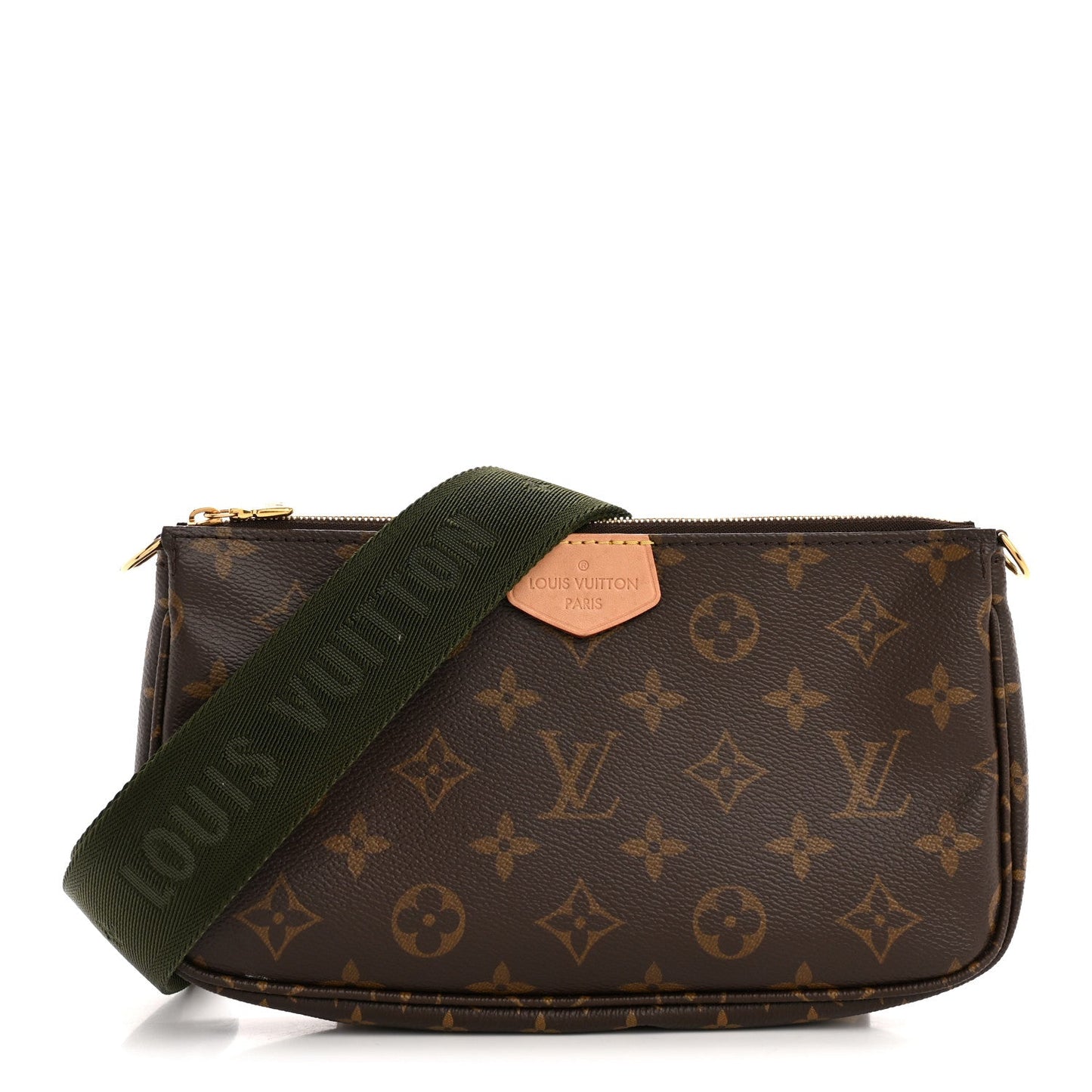 Monogram Multi Pochette Accessories Large Pochette Kaki