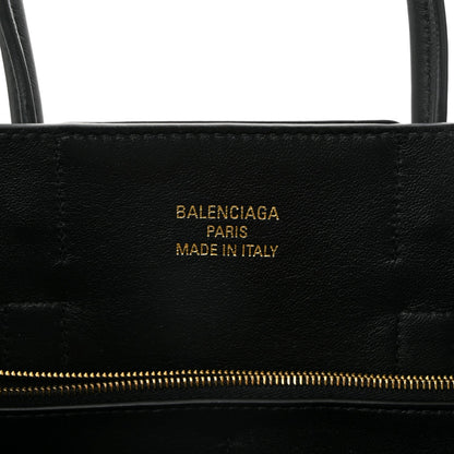 Smooth Calfskin Small Bel Air Carry All Bag Black