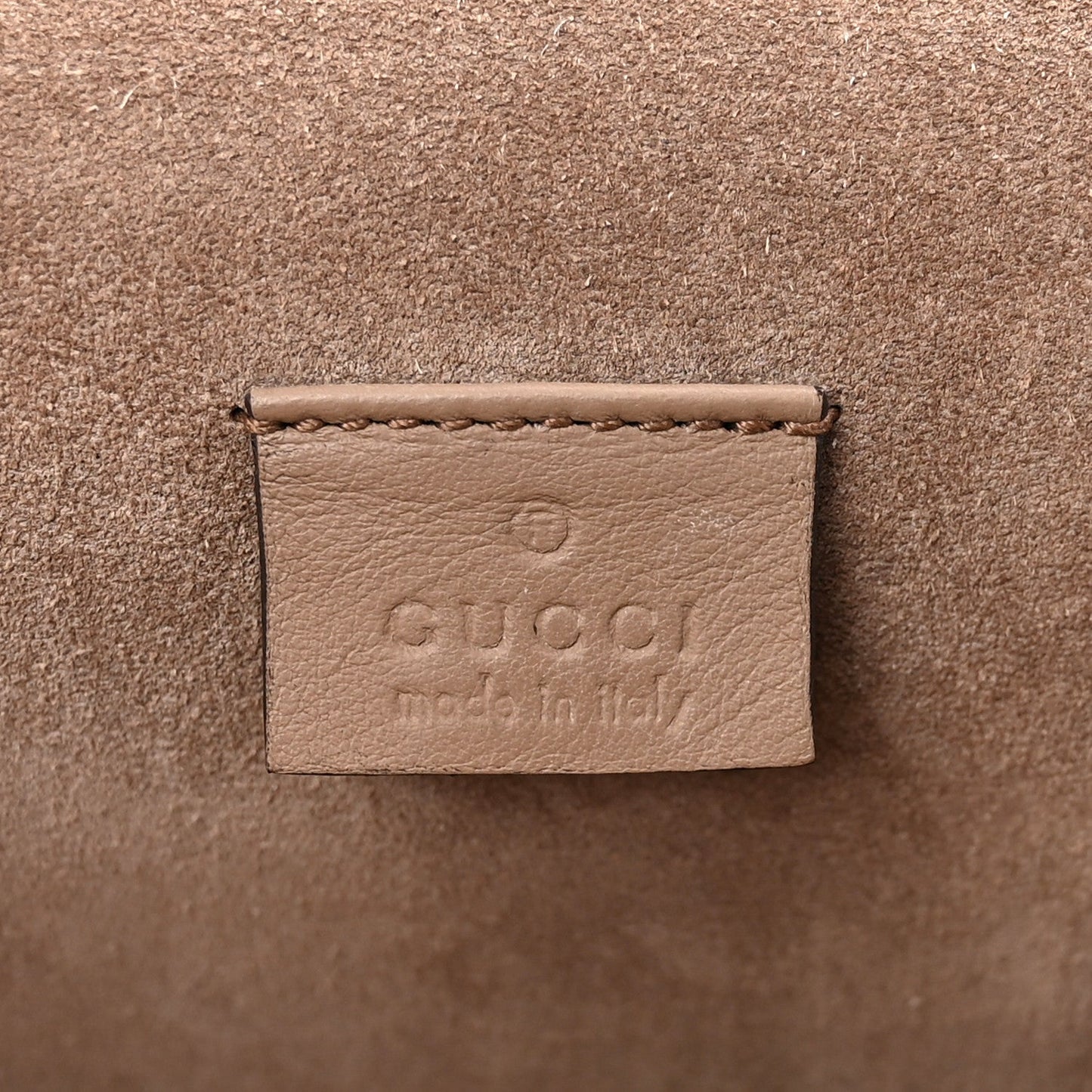 GG Supreme Monogram Small Dionysus Shoulder Bag Taupe