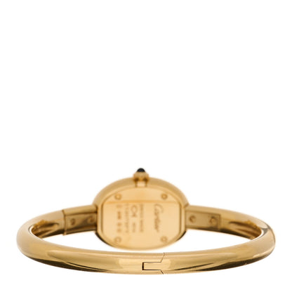 18K Yellow Gold 19mm Baignoire Quartz Watch