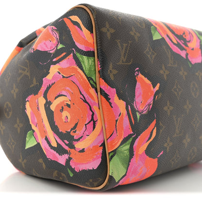 Monogram Roses Speedy 30