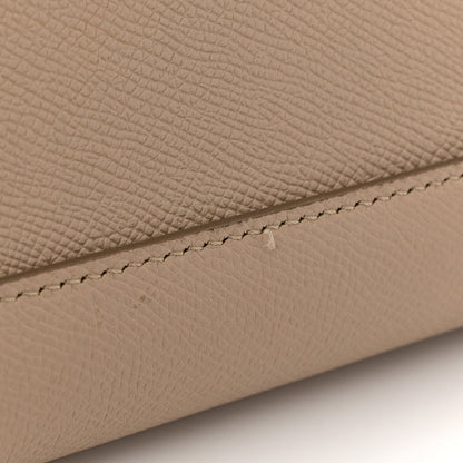 Grained Calfskin Mini Belt Bag Light Taupe