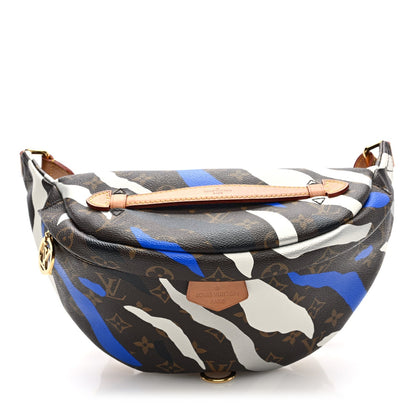 x LoL Monogram Bumbag Blue Silver