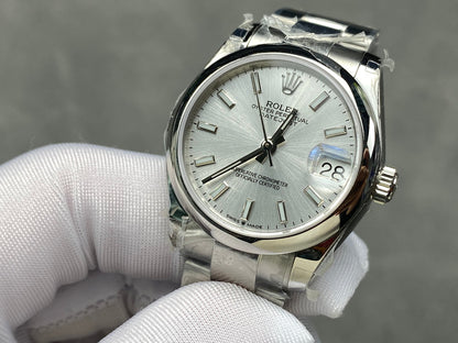Rolex Datejust 31mm Silver Mop Dial