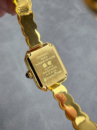 Chanel Premiere Galon Yellow Gold Watch