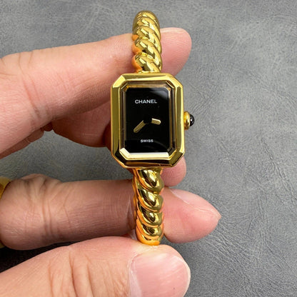 Chanel Premiere Galon Yellow Gold Watch