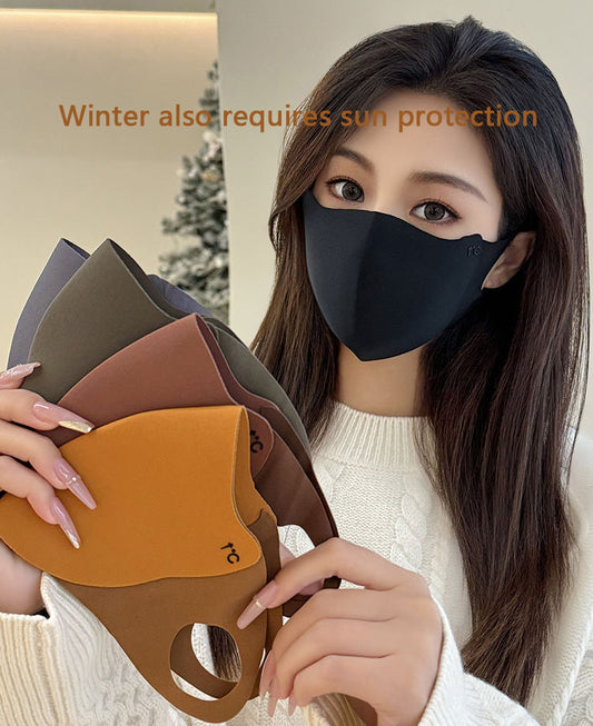 -Maillard Mask Autumn/Winter Warm Mask Riding Windproof and Cold Keeping Mask(1 piece)